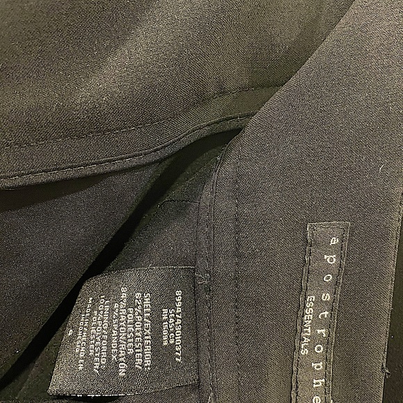 Apostrophe Essentials Black Pencil Skirt - Picture 4 of 4
